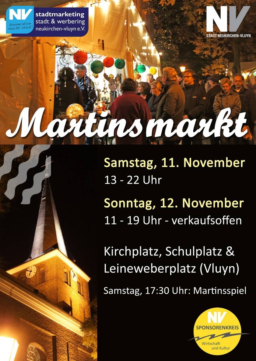 Martinsmarkt in Vluyn