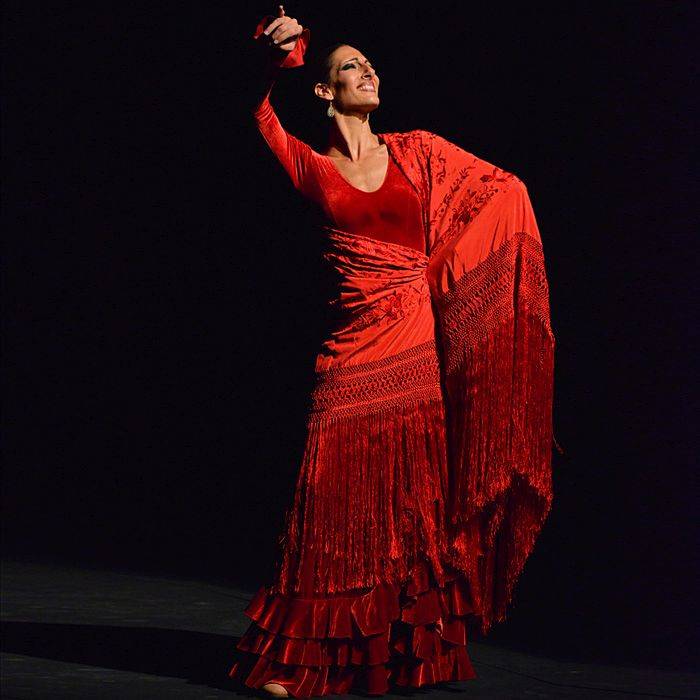 Tänzerin Ursula Lopez zog die Zuschauer mit ihrem ausdrucksstarken Flamenco in ihren Bann.