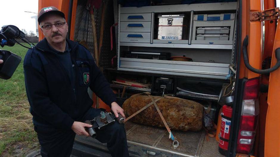 Bombenfund in Kempen