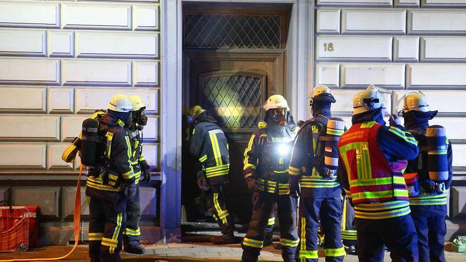 Brandstiftung in der Villa Müncker