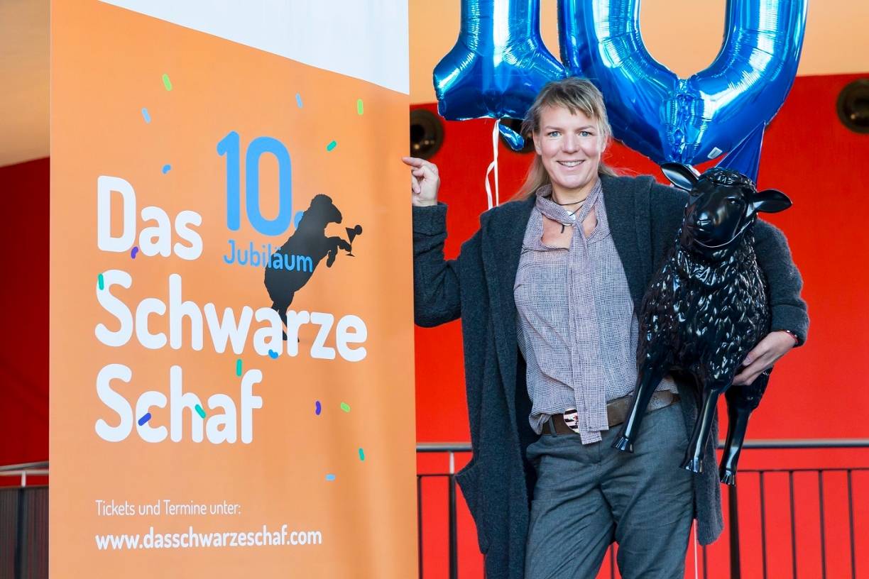 Nachwuchs-Kabarettpreis: Mirja Boes sucht das 10. Schwarze Schaf