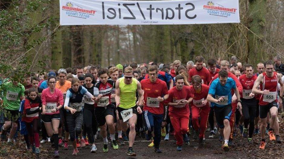 Silvesterlauf durch den Forstwald