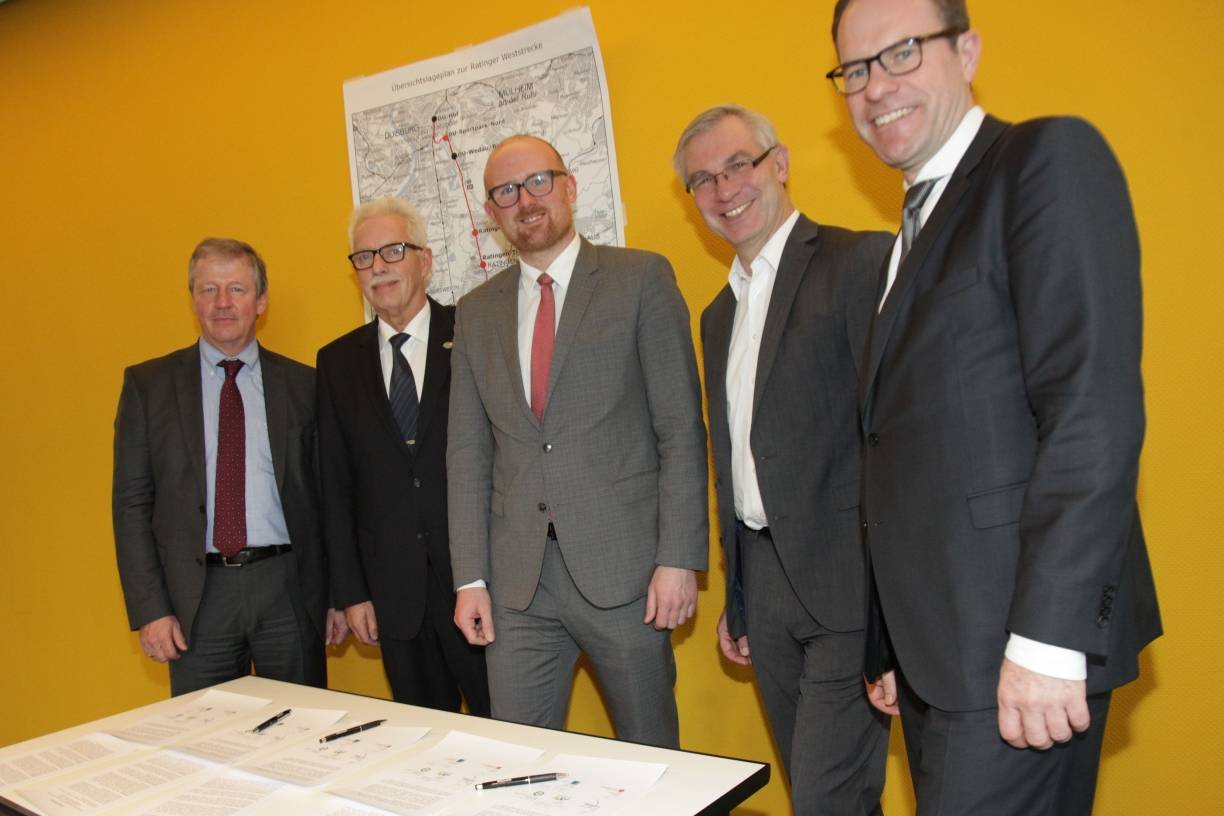 Für die Wiederbelebung der Ratinger Weststrecke