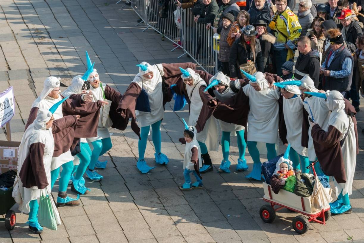 Bilder vom Krefelder Rosenmontagszug