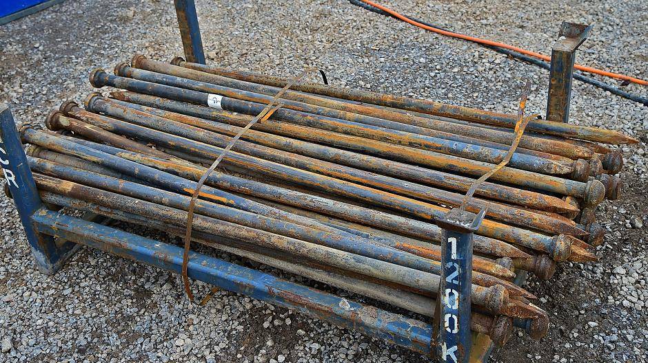 Zelt auf dem Parkplatz