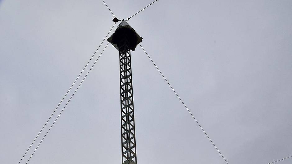 ...Angst vor Höhe darf man nicht haben, wenn man beim Montagetrupp tätig...