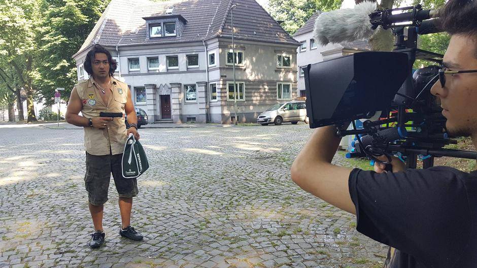 Wenn dich die Vergangenheit einholt: Engin Sahin bei den Dreharbeiten.