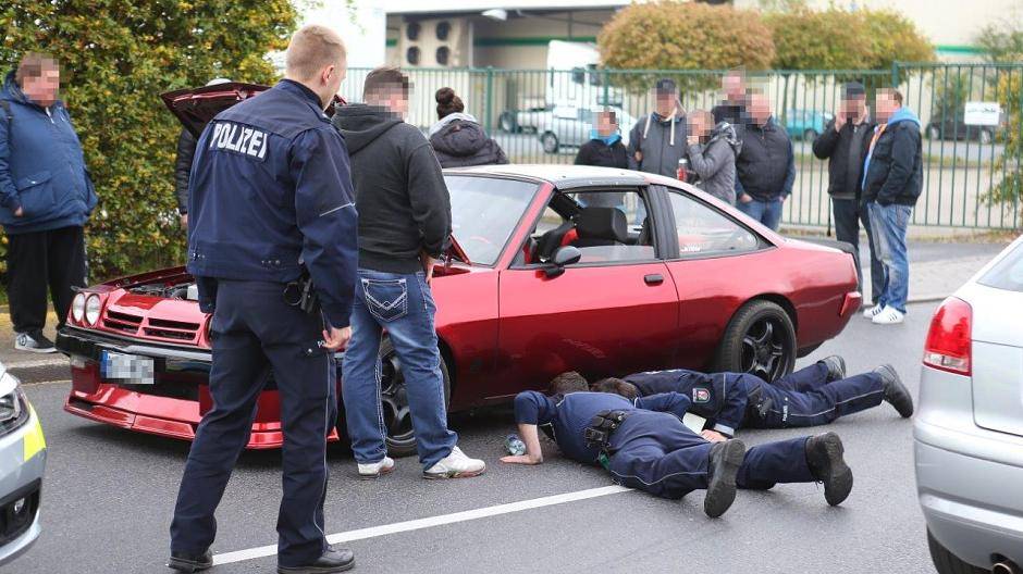 So ging die Polizei heute gegen die Tuner vor