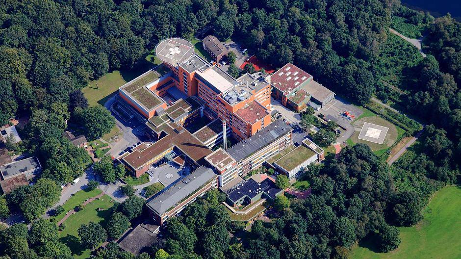 Ds BG Klinikum von oben.