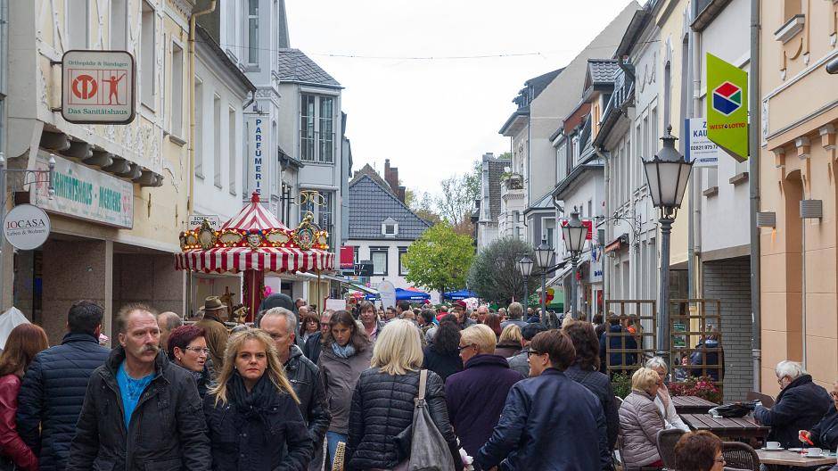 Viele Besucher fanden den Weg in die Rheinberger...