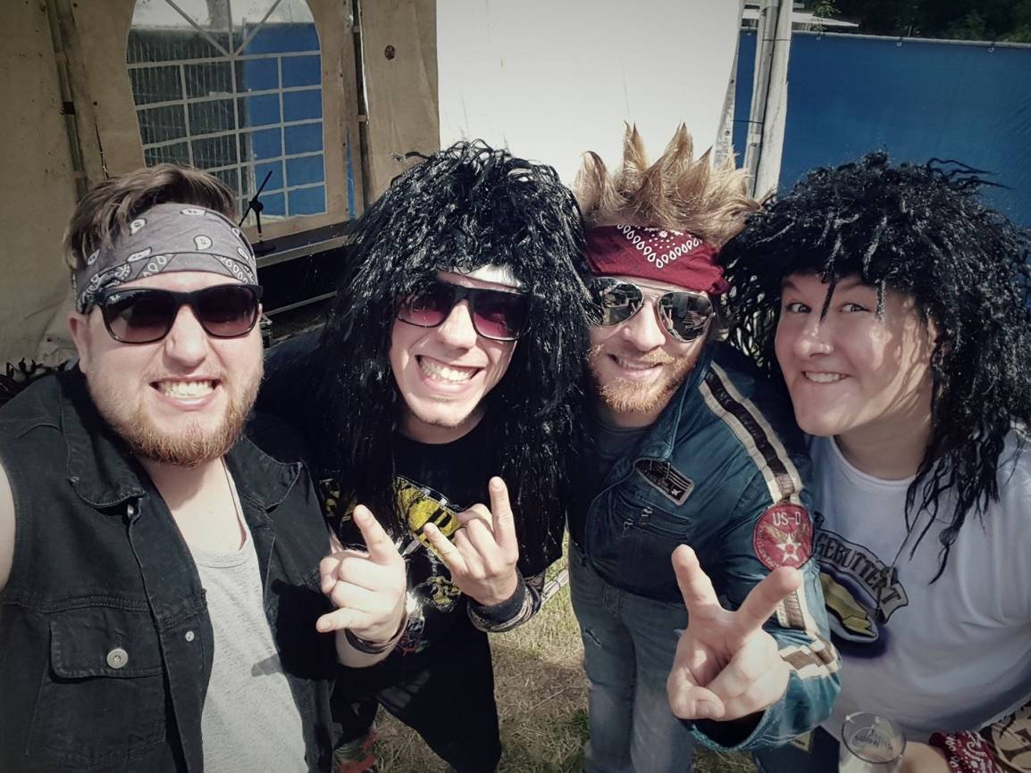  "Francis Riley &amp; The Floorboarders" rocken zum Auftakt des Gemeindefests am Freitag. 