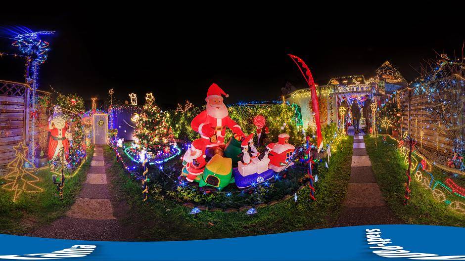 Bilderstrecke Moerser Weihnachtshaus 2017