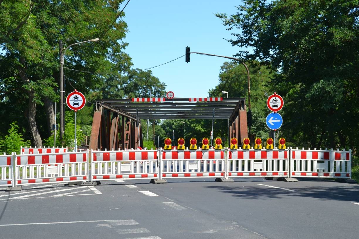 Brücke "An der Cölve" gesperrt