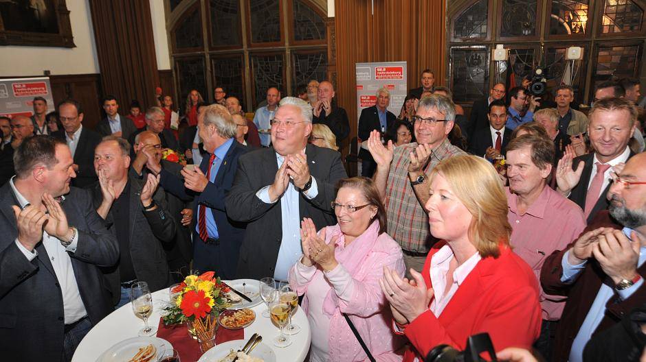 So richtig was zu feiern gab es bei den Duisburger Sozialdemokraten nur bei der...