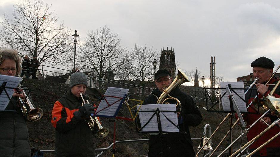 Adventsmusik vom Kirchenboot