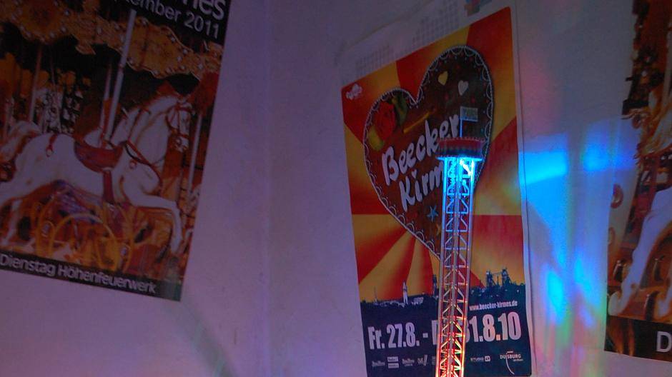 Einen Freefall-Turm hätte Leon gerne mal auf der Moerser Kirmes. Auf seiner Kirmes...