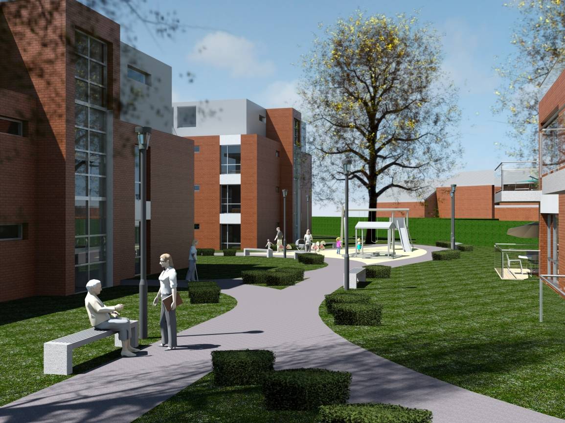 Wohnen im Park an der Drüenstraße