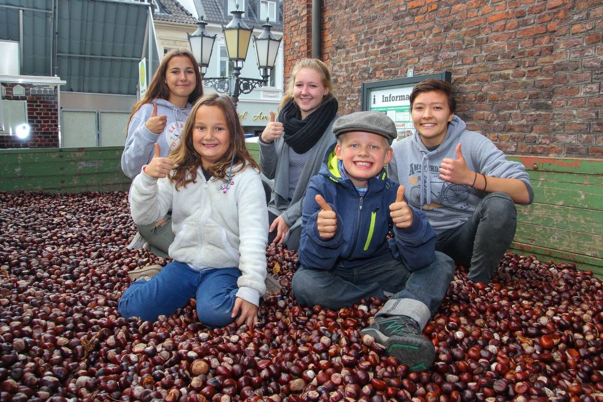 Frischer Wind beim Rheinberger Kastanienfest