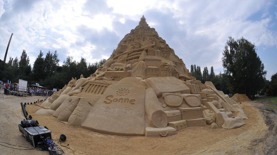 Sandburg ist höchste der Welt