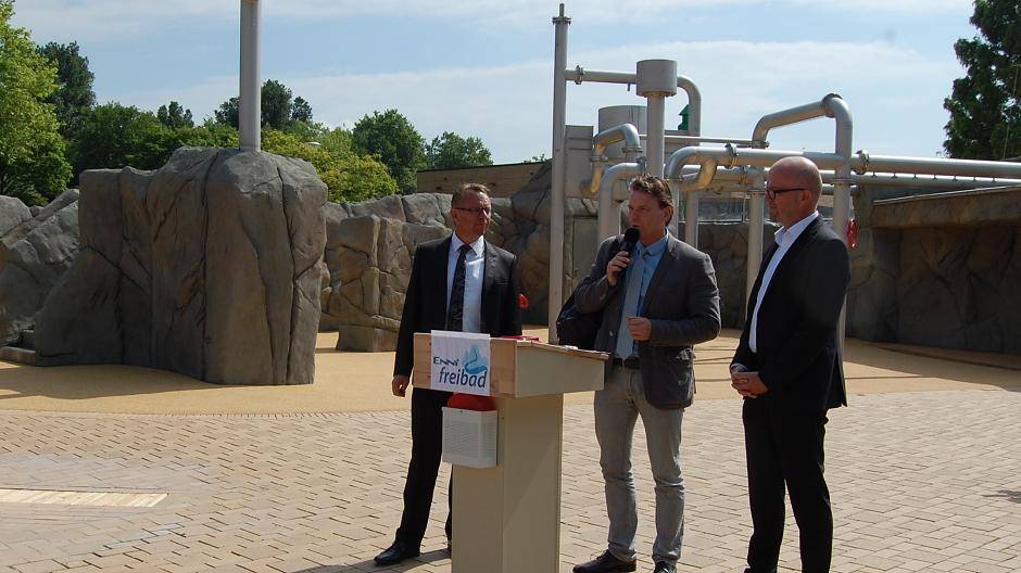 Dirk Hohensträter, Geschäftsführer der ENNI Sport &amp; Bäder, Bürgermeister...