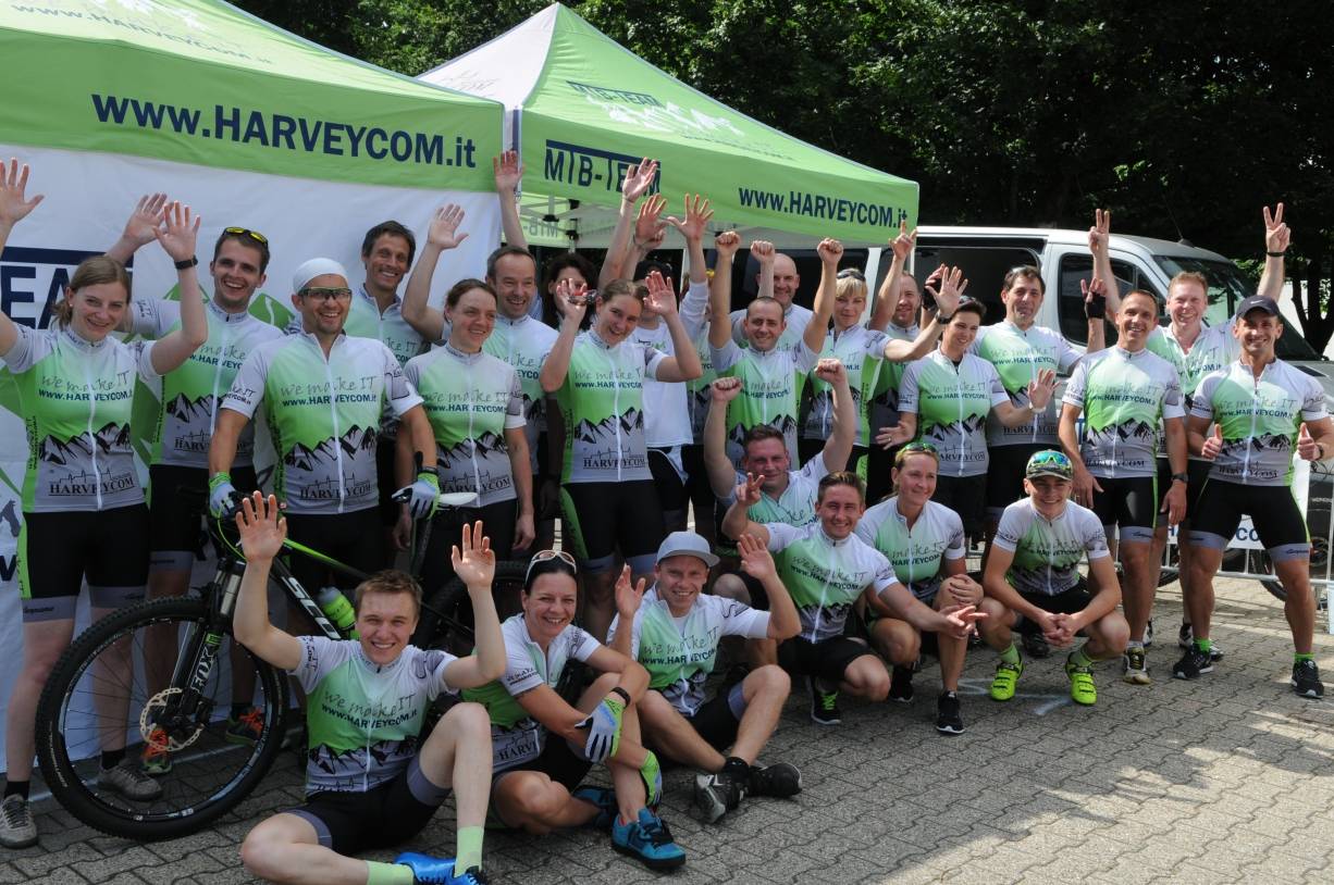 Das MTB-Team HARVEYCOM.it