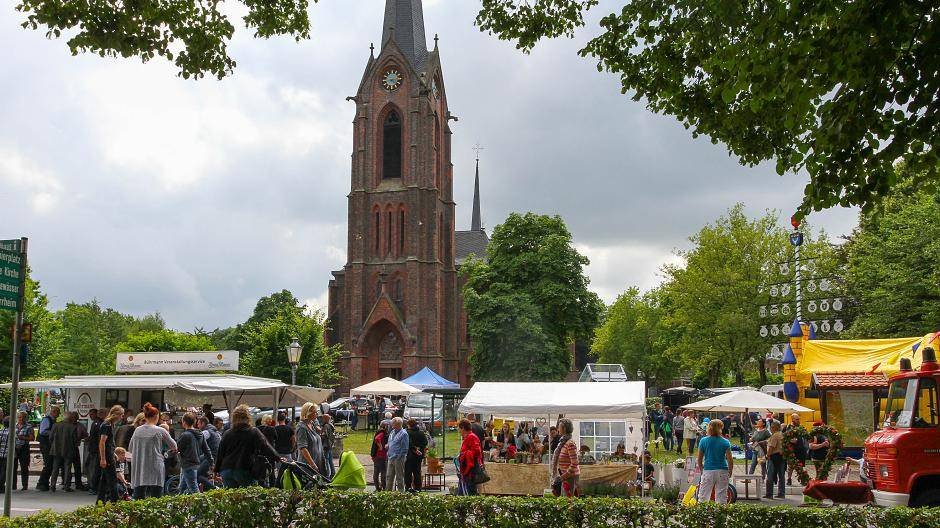 Bilderstrecke Handwerker- und Werbemesse Rheurdt 2017