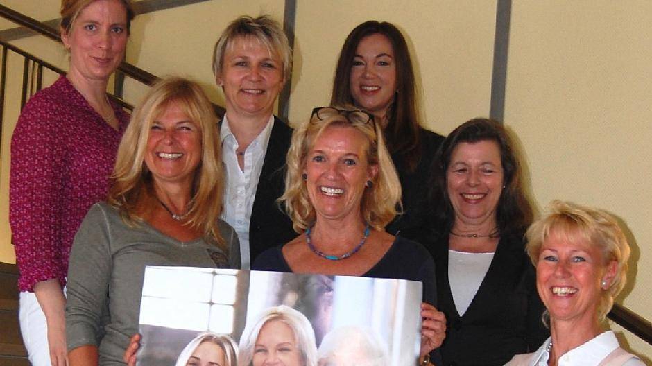 Dr. Dorith Brunotte (Bethanien), Regina Ozwirk (St. Josef) Kornelia Hormes und Barbara Folkerts (Gleichstellungsstelle Stadt Moers), Kerstin Gitzhofer (Knappschaft), Ulrike Wellner (St. Josef) sowie Karin Oeser (Knappschaft) freuen sich auf den 4. Frauengesundheitstag. 