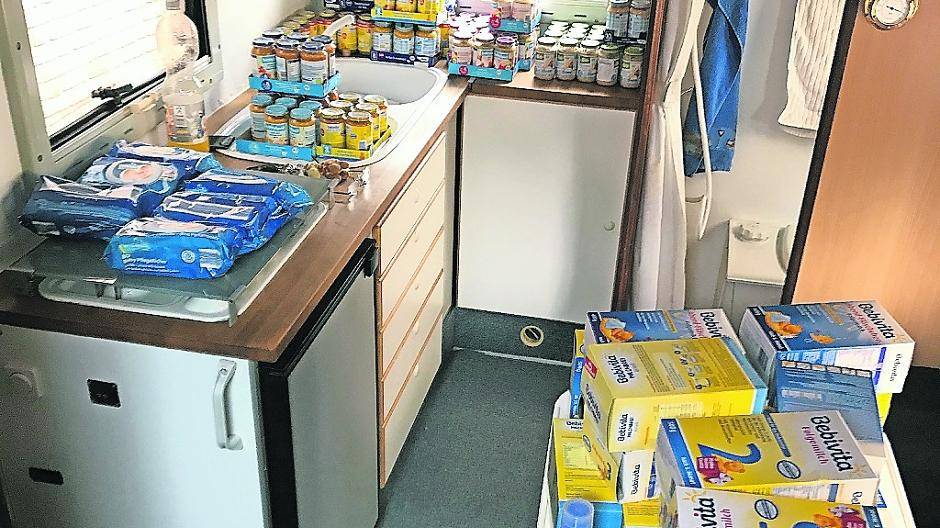  Gaaanz viel Babynahrung... 