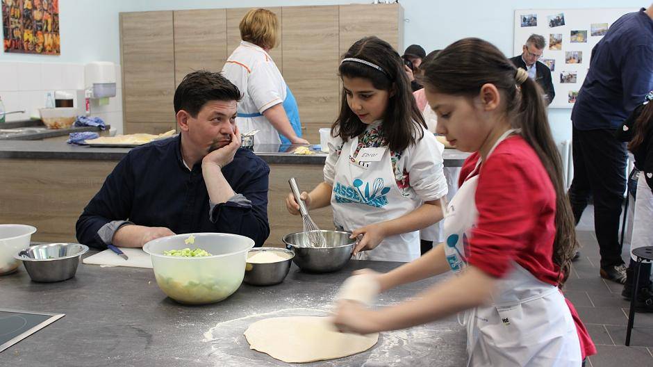 Tim Mälzer kochte in Bruckhausen