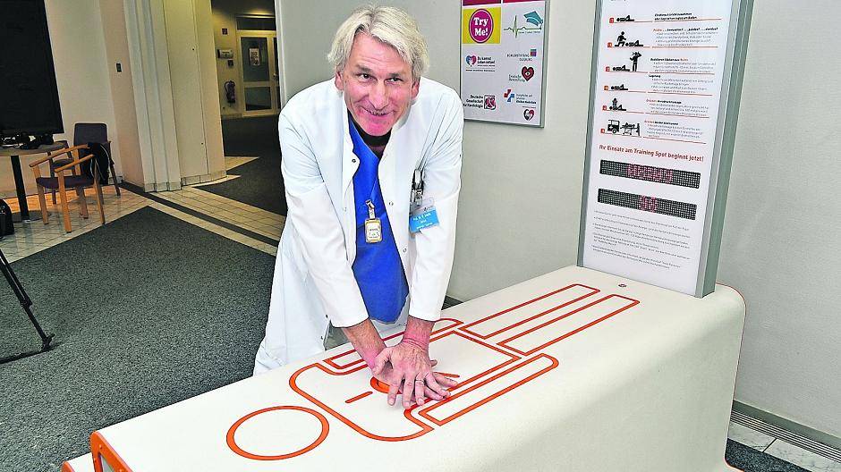 Drücken bis der Arzt kommt