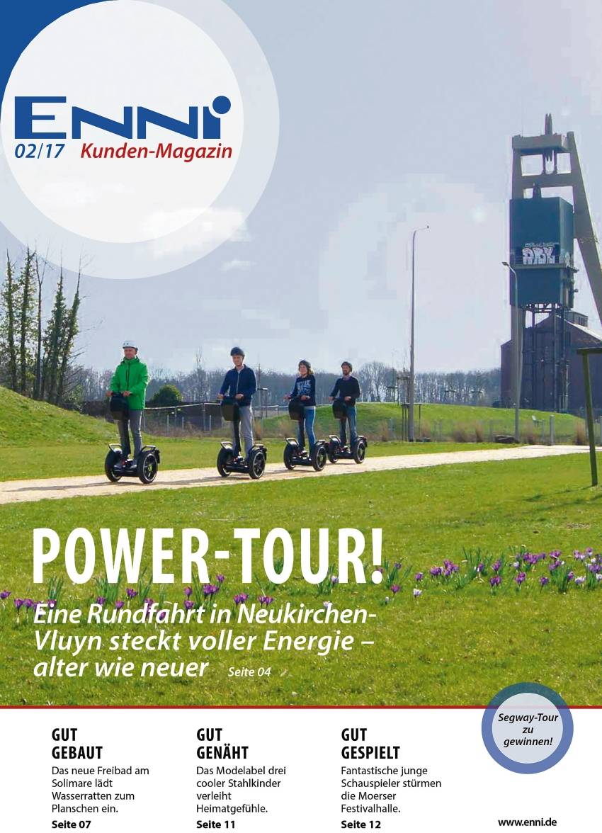 ENNI-Kundenmagazin wird Mittwoch verteilt