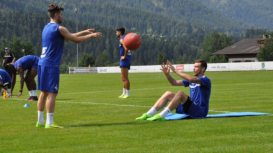Moritz Stoppelkamp und Borys Tashchy beim...