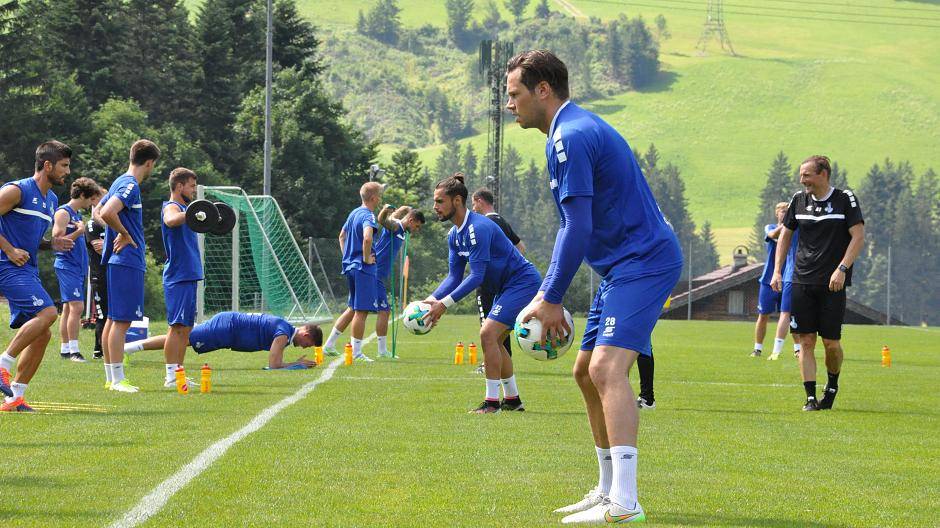 Neuzugang Daniel Davari ist natürlich auch...