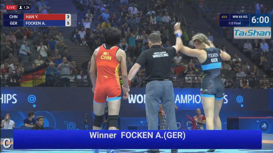 Ringen: Aline Focken kann heute Weltmeisterin werden