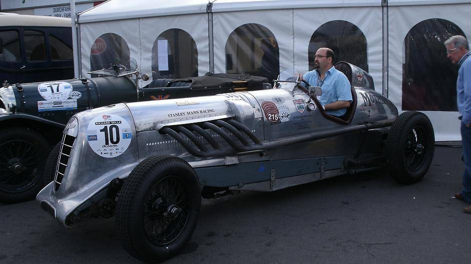 Bentley´s "Mother Gun" (Baujahr 1927) durfte natürlich auch nicht fehlen. Was für...