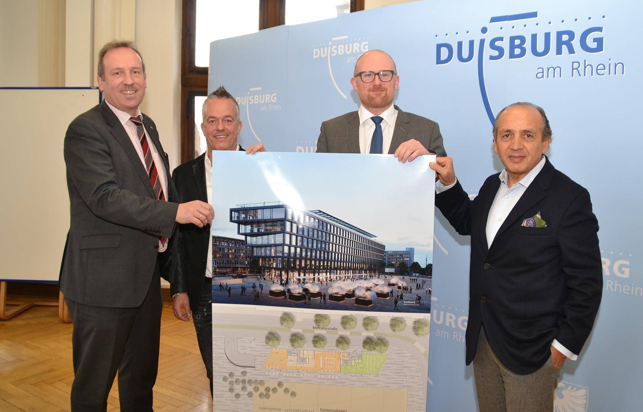 Stadt Duisburg wird aufgewertet