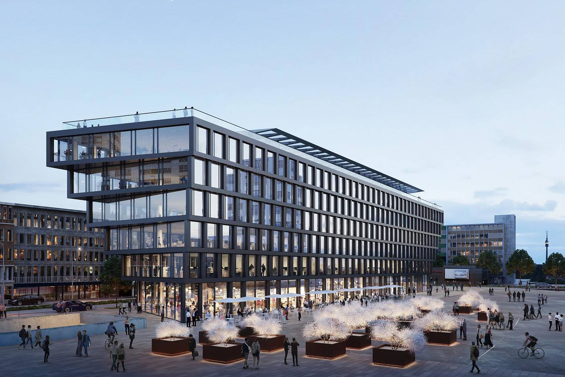 Wer aus dem Haupteingang des Bahnhofs kommt, wird ab Sommer 2019 direkt dieses Bild vor...