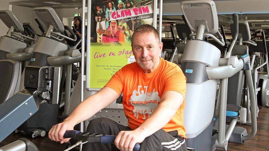 Guido Lohmann will gemeinsam mit prominenten Trainingspartnern rudern, laufen und radfahren für den guten Zweck. Zum Auftakt wird abgerockt mit „Glam-Bam“.