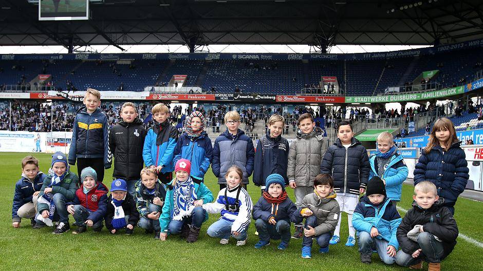 Bilderstrecke: Einlaufkids beim MSV