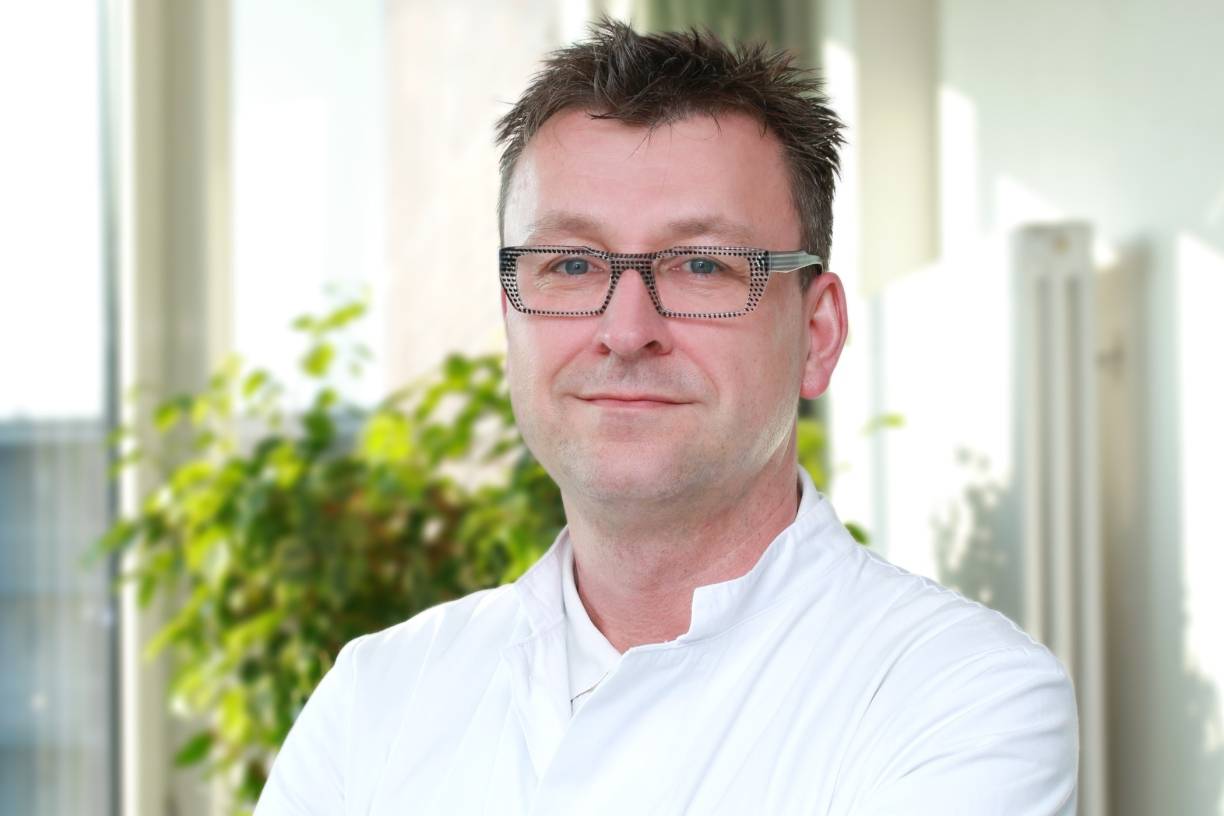 Dr. Michael Reimann, Chefarzt der urologischen Klinik.