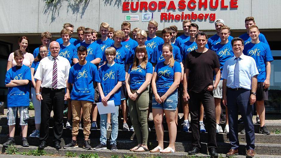 27 neue SporthelferInnen hat die Europaschule Rheinberg.