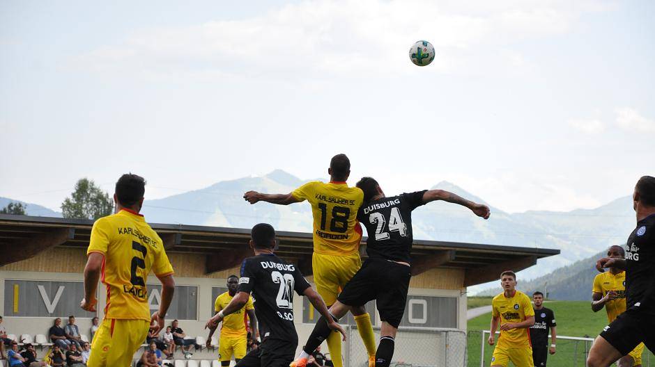 Testspiel gegen KSC - die Bilder