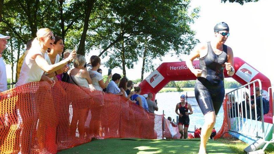 Impressionen vom Bayer-Triathlon