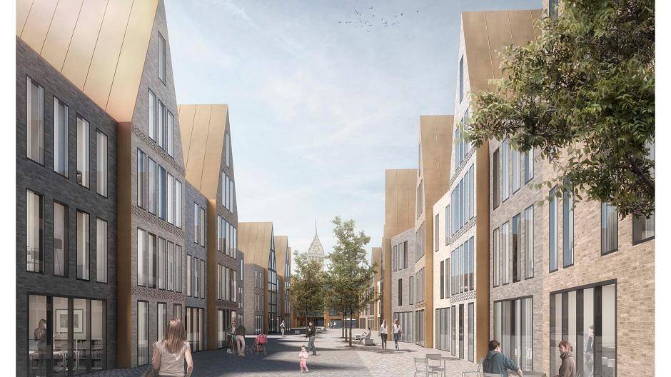 So könnte das Mercatorviertel aussehen. Foto: Stadt DU