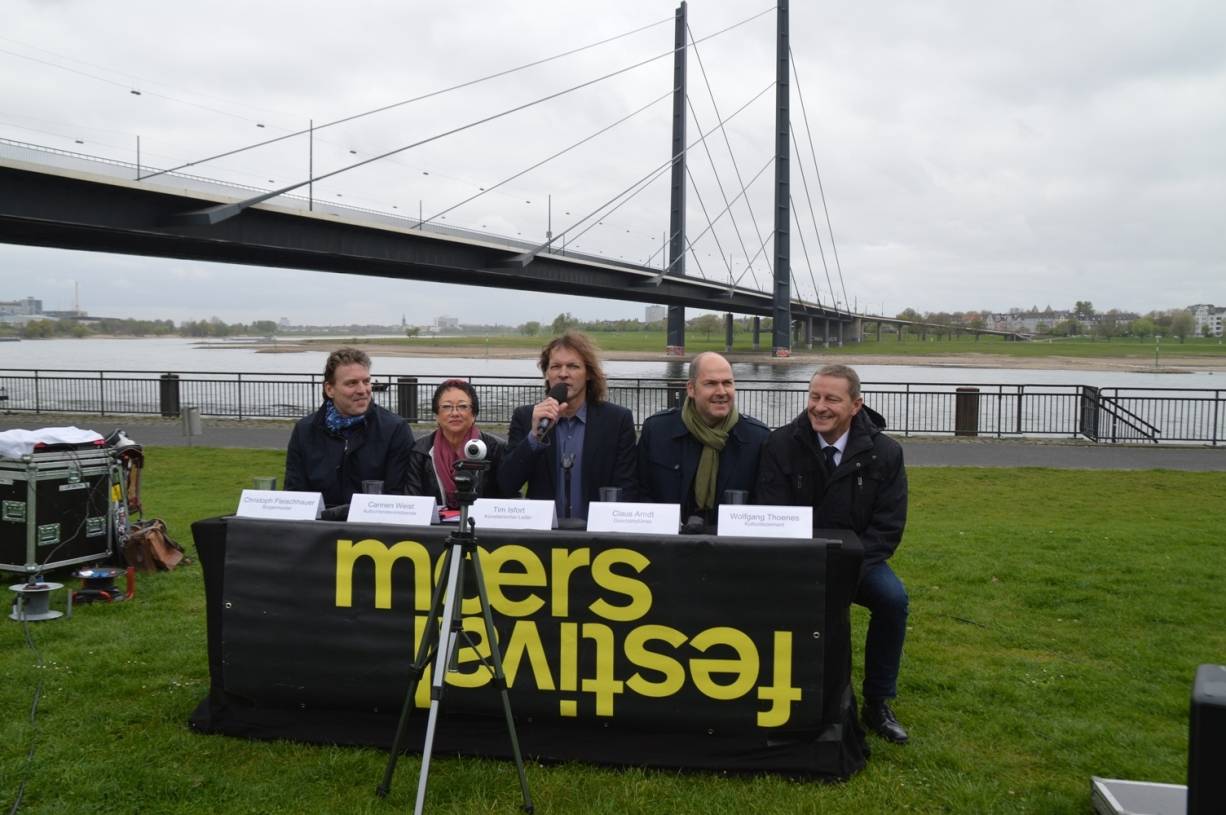 Pressekonferenz moers festival