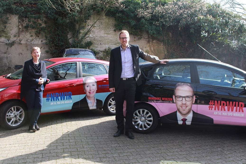 Kraft fährt mit dem Schluff