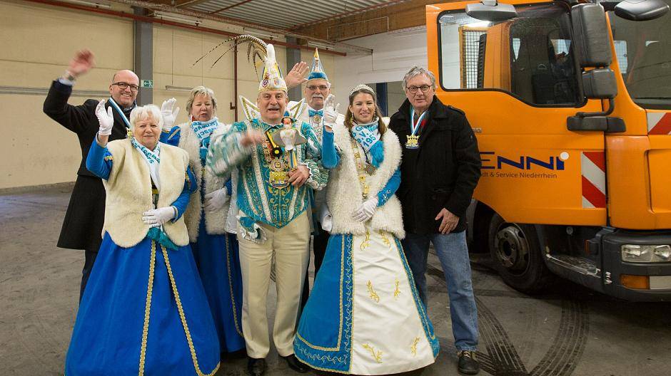 Prinzenpaar auf Stippvisite bei ENNI