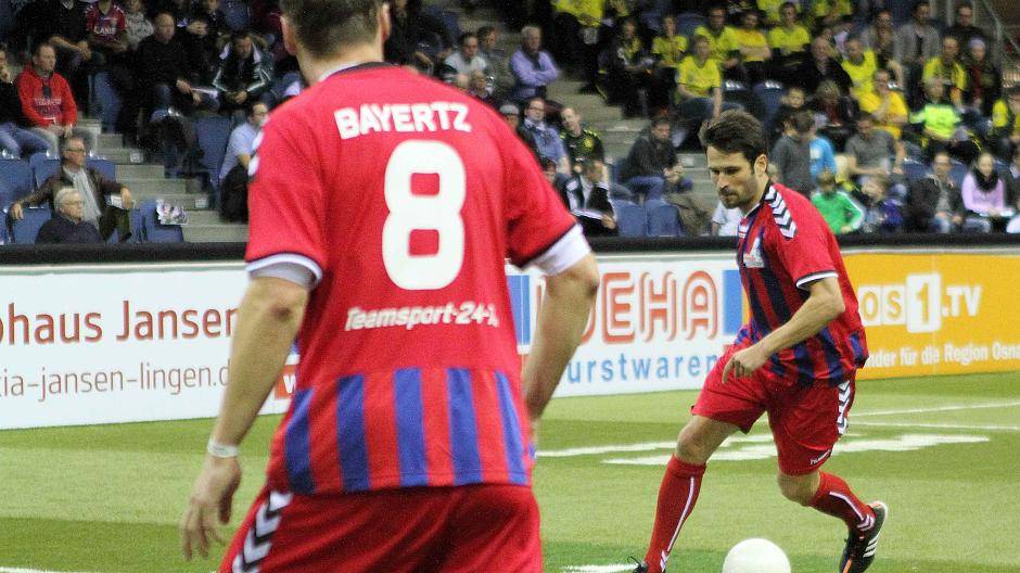 Marcus Wedau lief für Uerdingen...