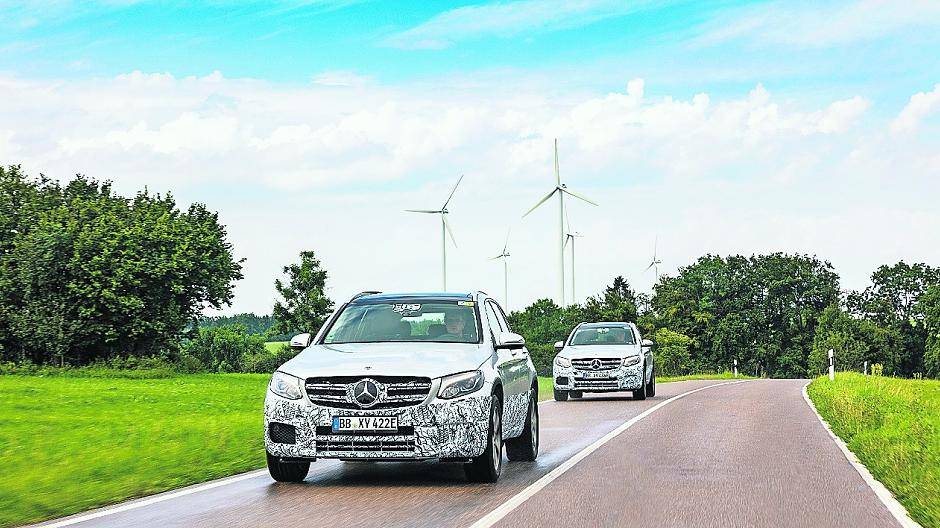  Erprobungsfahrzeug Mercedes-Benz GLC F-Cell. 