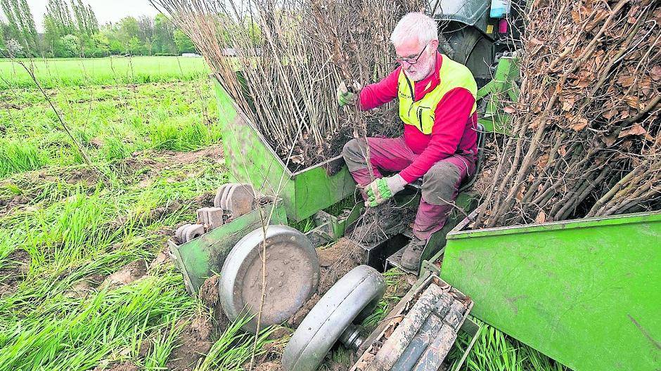  Theo Goertz sen. vom Forstbetrieb Goertz aus Uedem. 